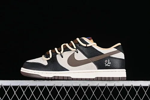 All categories Nk SB Dunk series Nk SB Dunk Low low-top sneakers Nk Dunk Low "Mars Stone" black paper puppet Mocha brown SB strap low-top casual sneakers DR9704-200